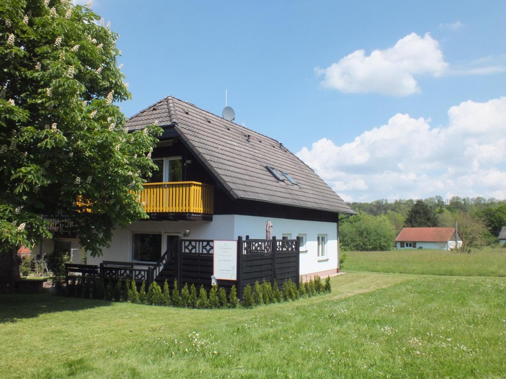 Ferienhaus Moni Mit 2 Separaten Wohnungen Am Silbersee Frielendorf Экстерьер фото
